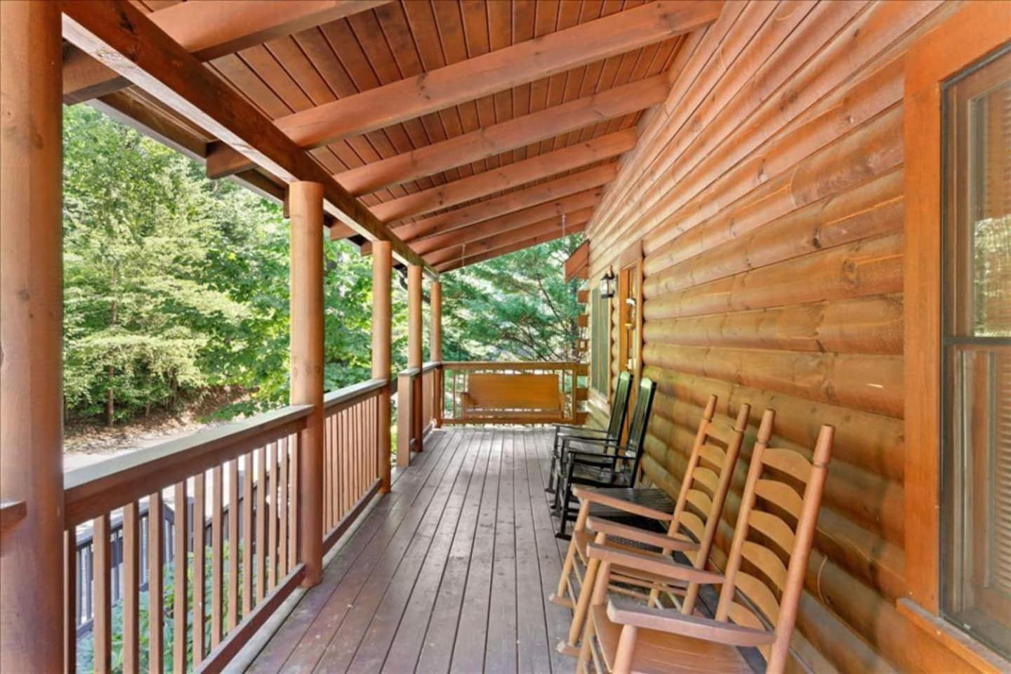 5Br Smoky Cabin Hot Tub, Games, 1 Mi To Parkway Pigeon Forge Exteriör bild