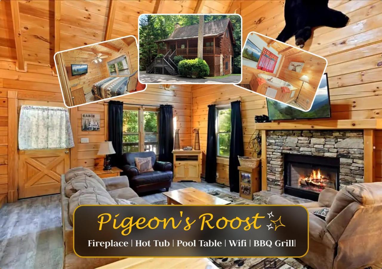 5Br Smoky Cabin Hot Tub, Games, 1 Mi To Parkway Pigeon Forge Exteriör bild