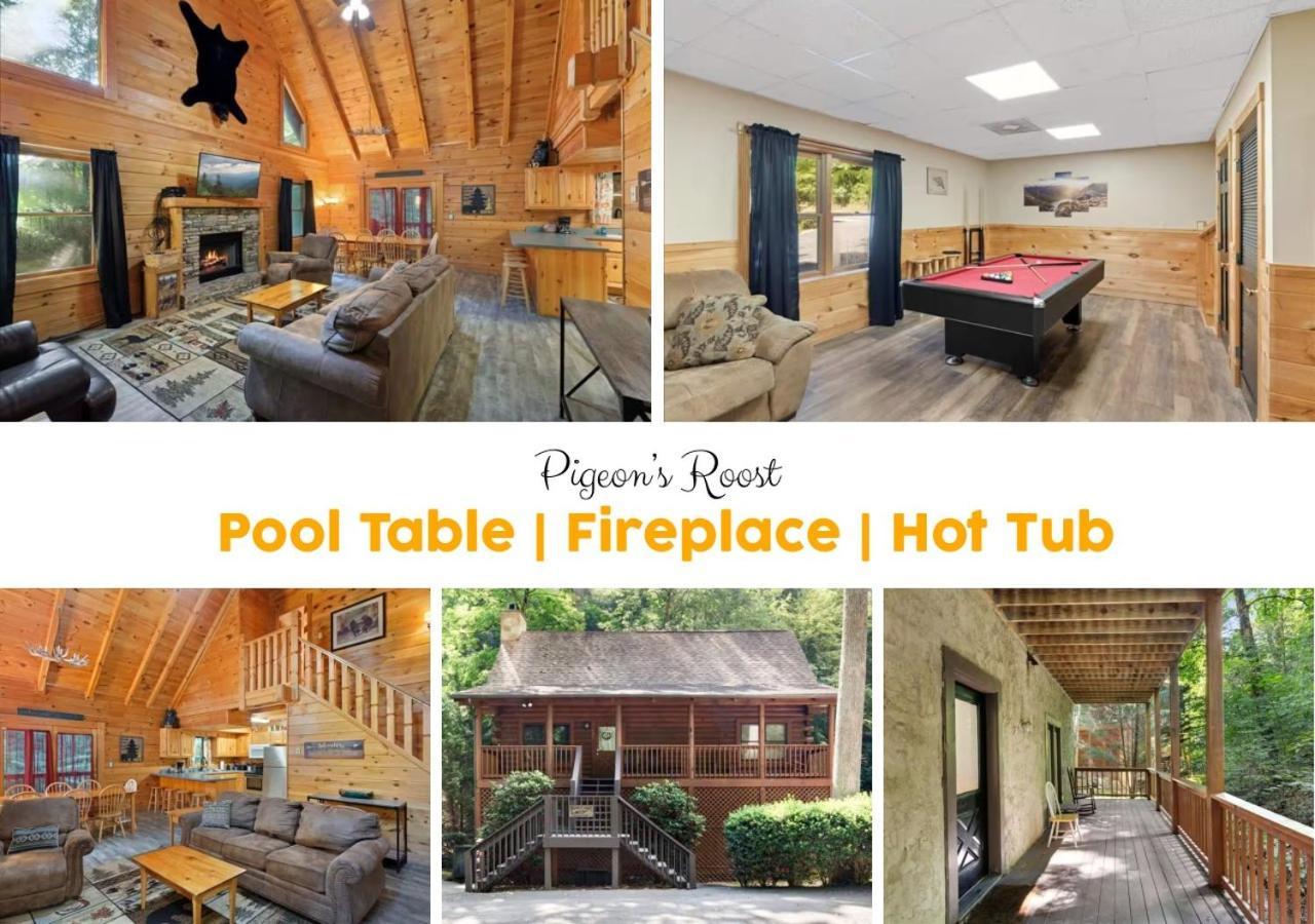 5Br Smoky Cabin Hot Tub, Games, 1 Mi To Parkway Pigeon Forge Exteriör bild